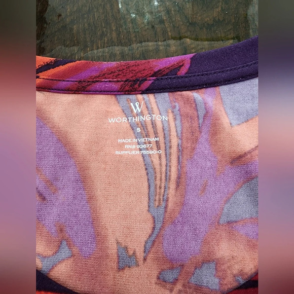 #030 Worthington Small Vibrant top - Picture 5 of 14